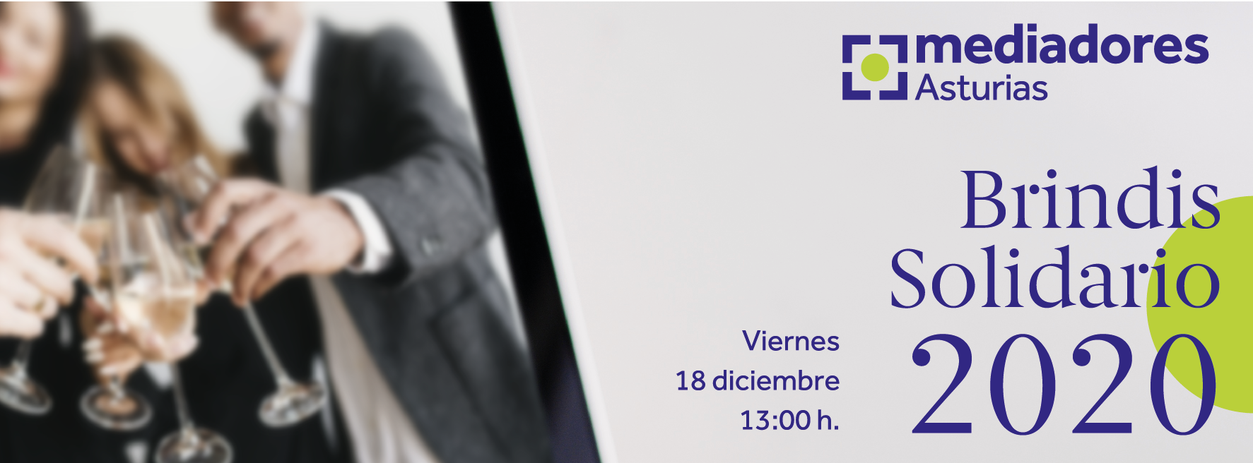 Brindis Solidario 2020 a favor de Fundación Banco de Alimentos Asturias