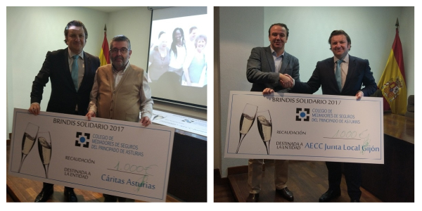 Entrega de la recaudación del Brindis Solidario 2017 Entrega de la recaudación del Brindis Solidario 2017