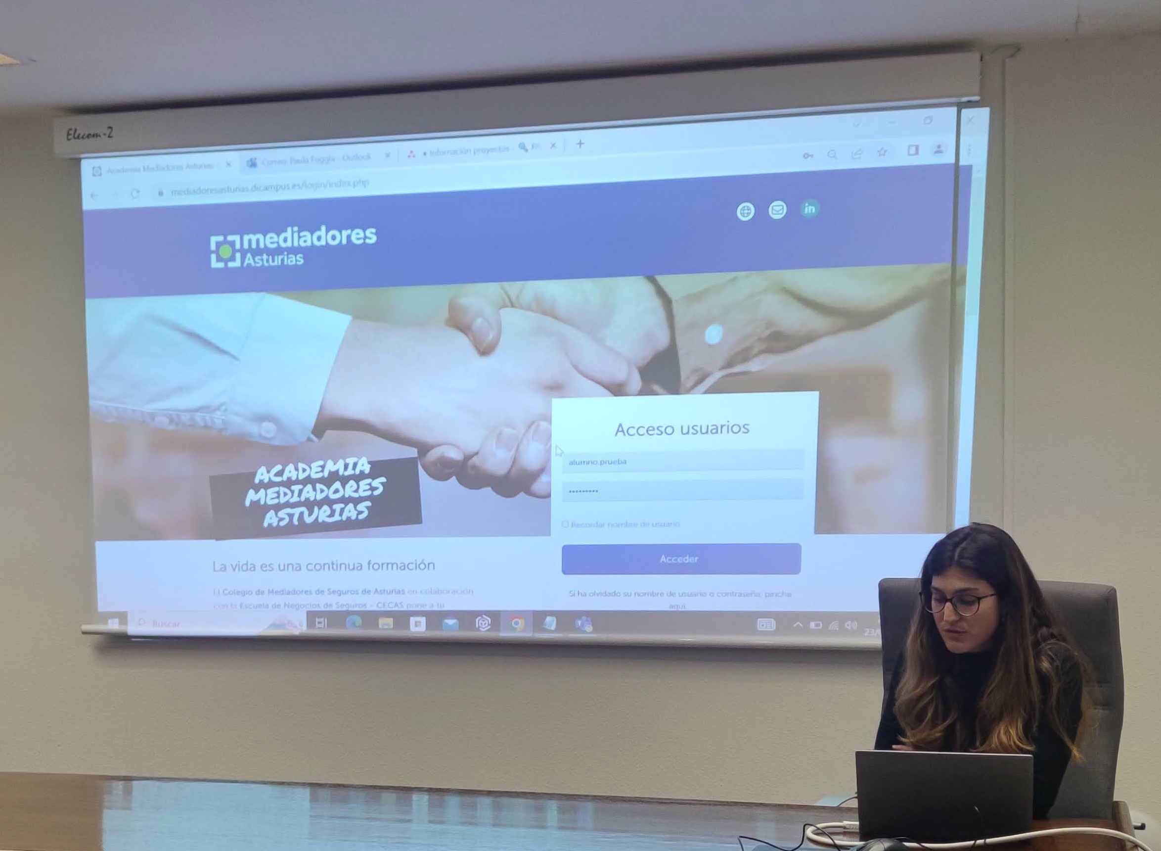 Presentación Academia Mediadores Asturias