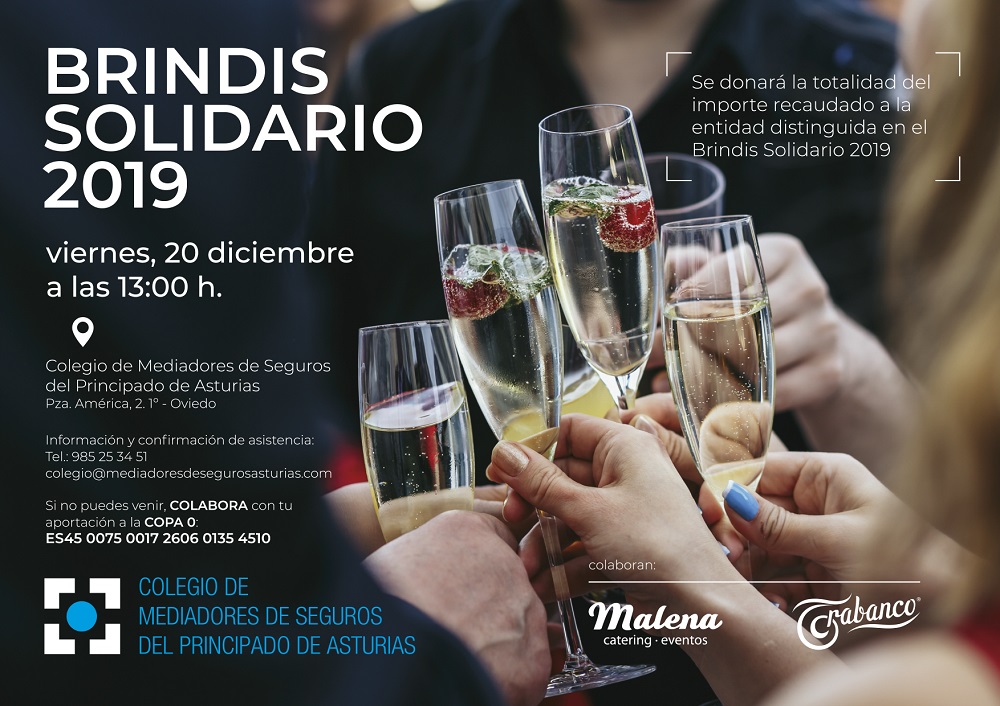 Cartel Brindis Solidario 2019