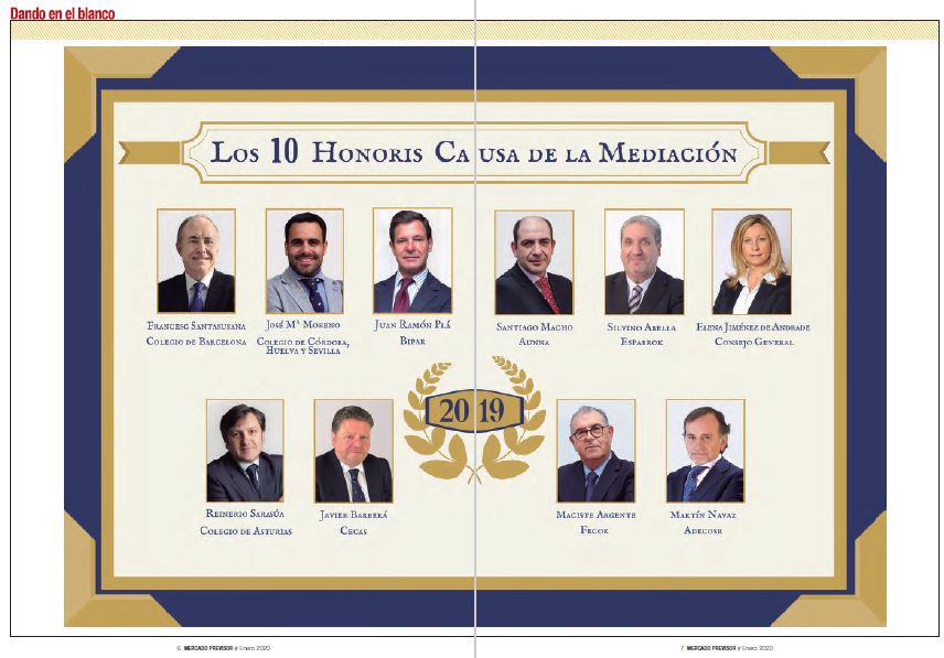 Honoris Causa de la Mediación en 2019