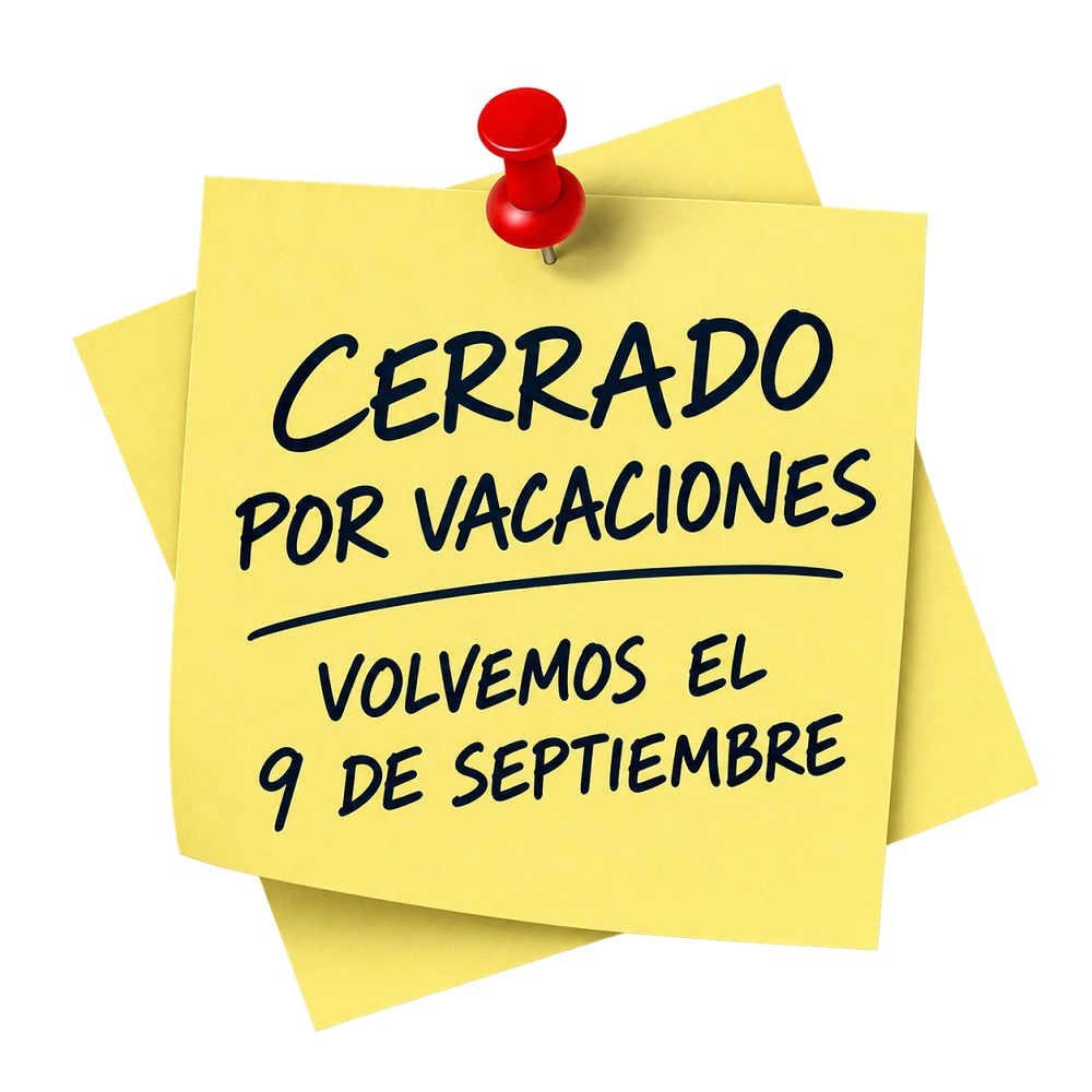 CERRADO POR VACACIONES 2026 home