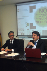 Campaña Defensa Derechos Asegurados - Rueda de prensa en el Colegio de Mediadores de Seguros de Asturias