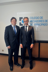 Campaña Defensa Derechos Asegurados - Rueda de prensa en el Colegio de Mediadores de Seguros de Asturias