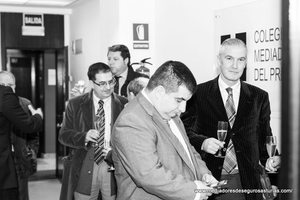 Brindis solidario Colegio de Mediadores de seguros de Asturias 2015