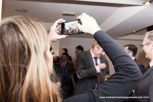 Brindis solidario Colegio de Mediadores de seguros de Asturias 2015