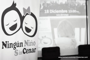 Brindis solidario Colegio de Mediadores de seguros de Asturias 2015