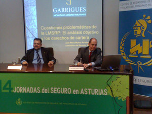 XIV Jornadas del Seguro en el Colegio de Mediadores de Seguros de Asturias.
