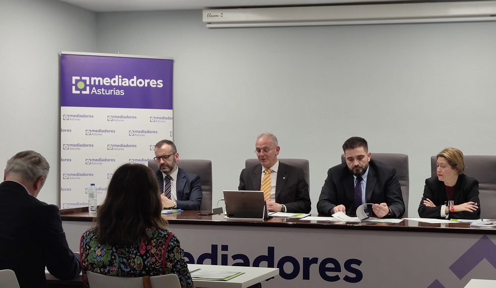 Mediadores Asturias celebra su Asamblea General y presenta los ejes de actuación para la presente legislatura