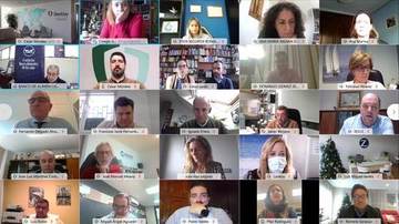 Éxito del primer Brindis Solidario virtual organizado por el Colegio de Mediadores de Seguros de Asturias 