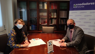 El Colegio de Mediadores de Seguros de Asturias y Asefa renuevan su colaboración