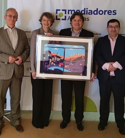 Asefa comparte la celebración de su 50 aniversario con Mediadores Asturias
