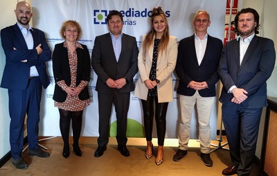 Potenciar la colegiación y la formación, claves de la colaboración entre Mediadores Asturias y Santalucía