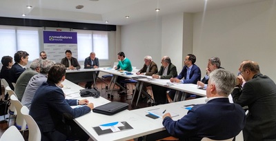 Colegios profesionales de Asturias se reúnen para avanzar en temas de interés común