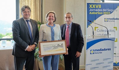 Mediadores Asturias entrega la Distinción Colegial 2023 a  Pilar González de Frutos