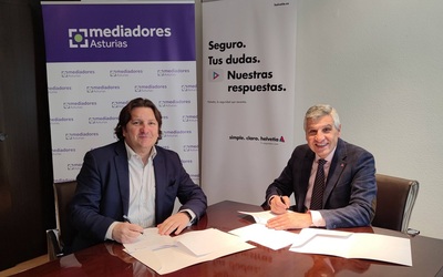 Mediadores Asturias y Helvetia Seguros afianzan su colaboración