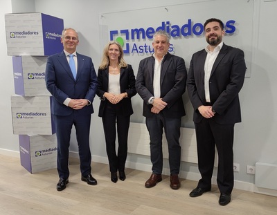 Mediadores Asturias y DKV renuevan alianzas en un encuentro institucional