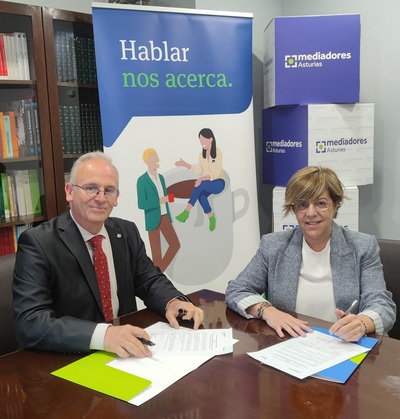 Mediadores Asturias y Pelayo Mutua de Seguros reafirman su colaboración para impulsar la profesionalización e innovación de la mediación