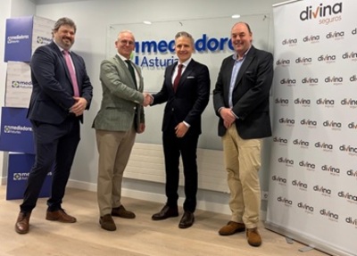 Mediadores Asturias y Divina Seguros firman su primer acuerdo de colaboración